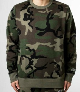 Nike SB Icon Men's Camo Skate Top Pullover Crewneck AT9768-222 Men's size M | eBay