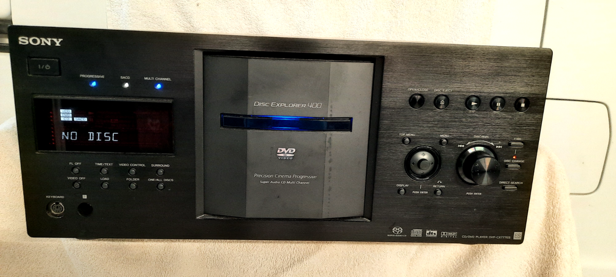 Sony DVP-CX777 ES DIsc Explorer 400 | eBay