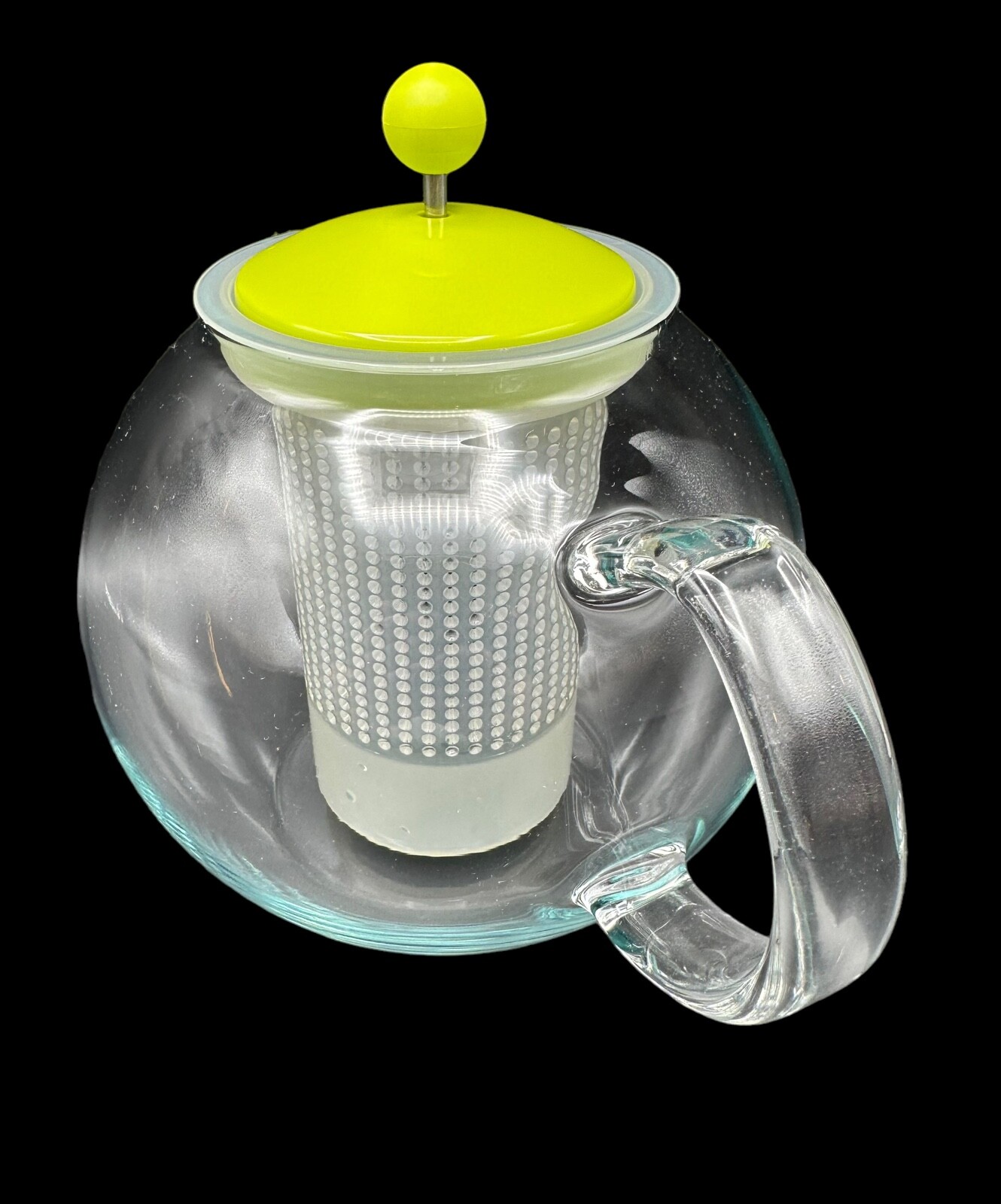 Bodum ASSAM Tea Pot Permanent Filter with Glass Handle 1.5 L (Lime