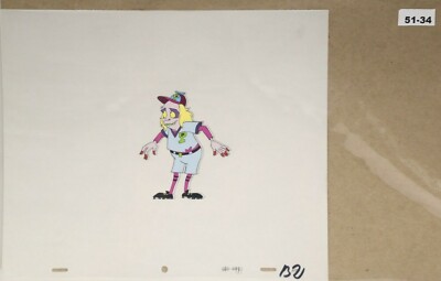Beetlejuice Original Production Drawing And Cel 51-34 Used Cond.