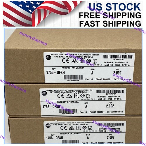 NEU Factory Sealed Allen Bradley 1756-OF8H/A 8PT HART ANALOGES AUSGANGSMODUL