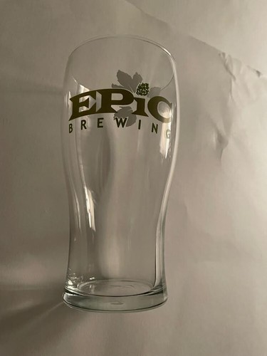 Epic Brewing Company 16 oz Pint 6'' Tall Beer Glass - Picture 3 of 5