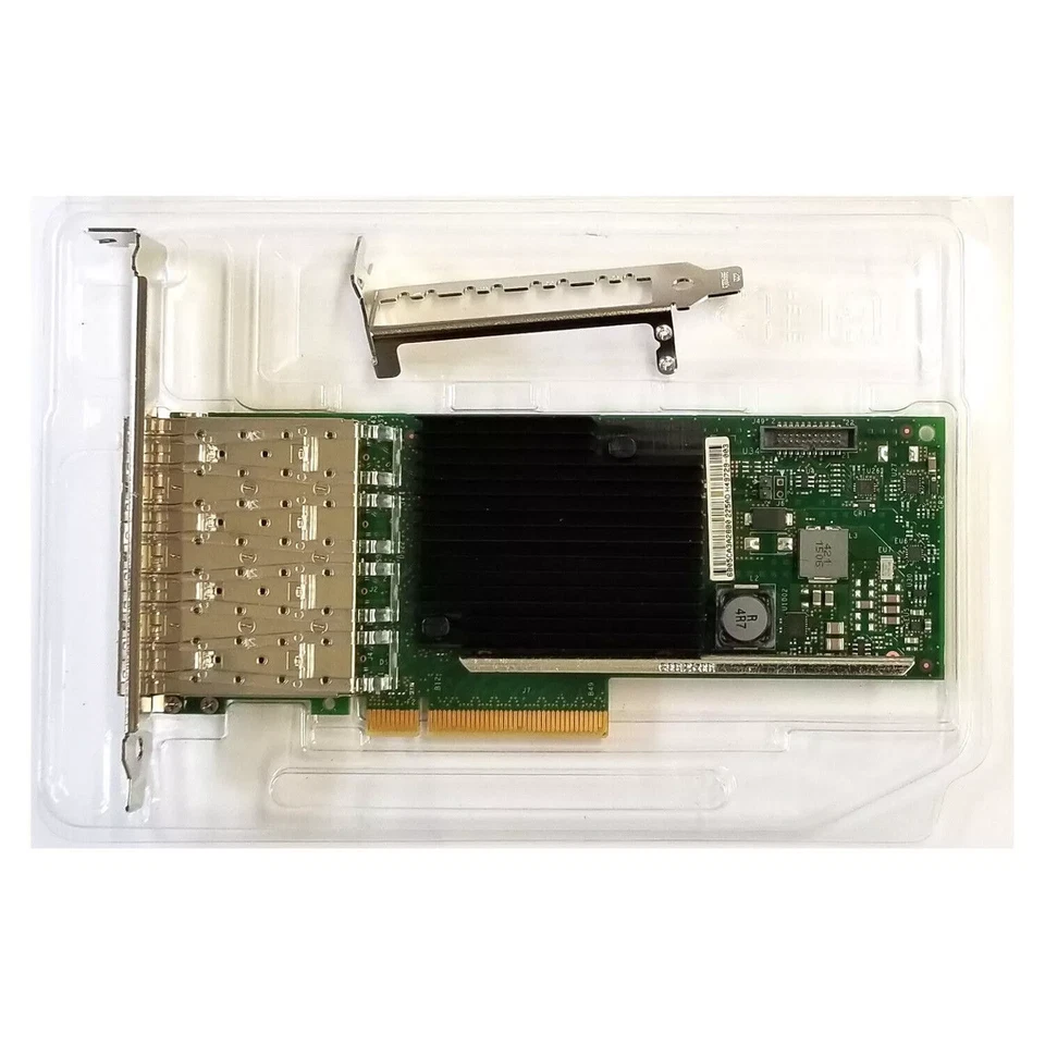 Intel 10Gbps PCI-e(3.0) x8 X710-DA4 Ethernet Server Adapter & Intel 850nm Module - Image 2 of 4