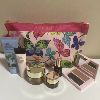 ESTÉE LAUDER Estee Lauder Advanced Night Repair Revitalizing Supreme 7-Pc Gift Set Makeup Bag