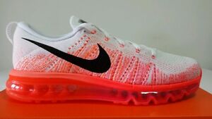 NIKE AIR MAX FLYKNIT 97 BIANCA ARANCIO FLUO N.40 PREZZO 150 EURO CHIAMA  SUBITO | eBay