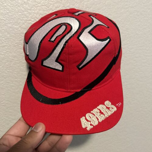 San Francisco 49ers The Game Big Logo NFL Personalizada Snapback Gorra Gorra Rara - Imagen 2 de 11