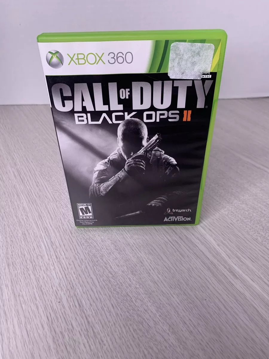 Case and Manual Only NO GAME Call of Duty Black Ops II Xbox 360