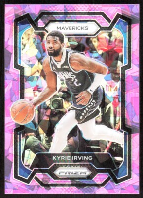 2023-24 512E Panini Prizm PINK ICE PRIZM Kyrie Irving Dallas Mavericks #22