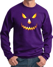 Halloween Pumpkin Head Sweatshirt