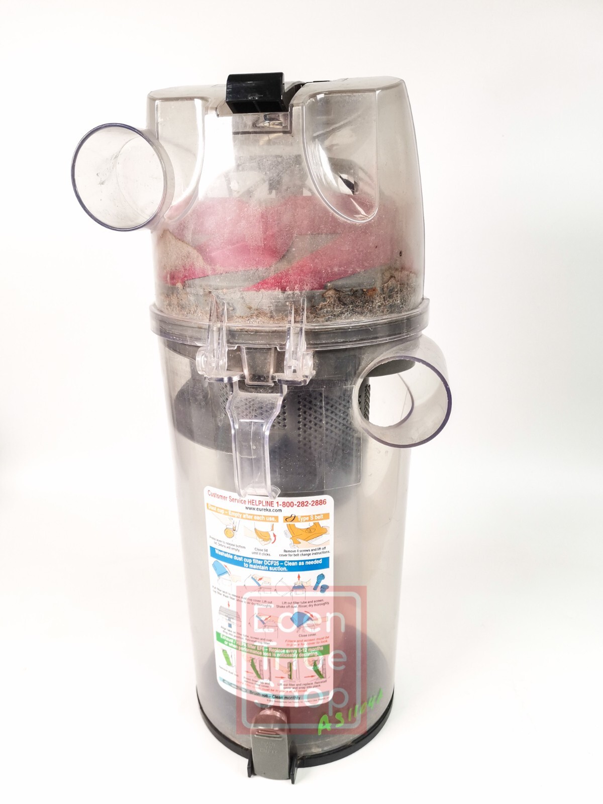 Eureka AS1104 Pet Vacuum Multicyclonic Replacement Canister & Lid eBay