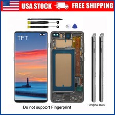 LCD Display Touch Screen Digitizer Frame For Samsung Galaxy S10  S10 Plus G975