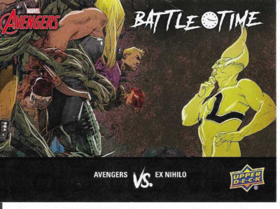 2024  AVENGERS - BATTLE TIME INSERT CARD #BT-14   EX NIHILO   COPPER   PARALLEL