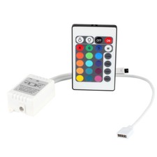 5PCS IR Remote Controller Dimmer for 4 PIn RGB 3528/5050 SMD LED Light Strip 12V