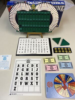 Wheel Of Fortune Board Game Vintage 1985 Pressman Merv Griffin  100% Complete