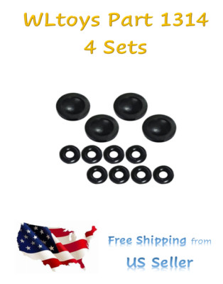 NEW WLtoys 124008 OEM RC Car Part 1314 Shock O Ring Set Ships FREE & FAST