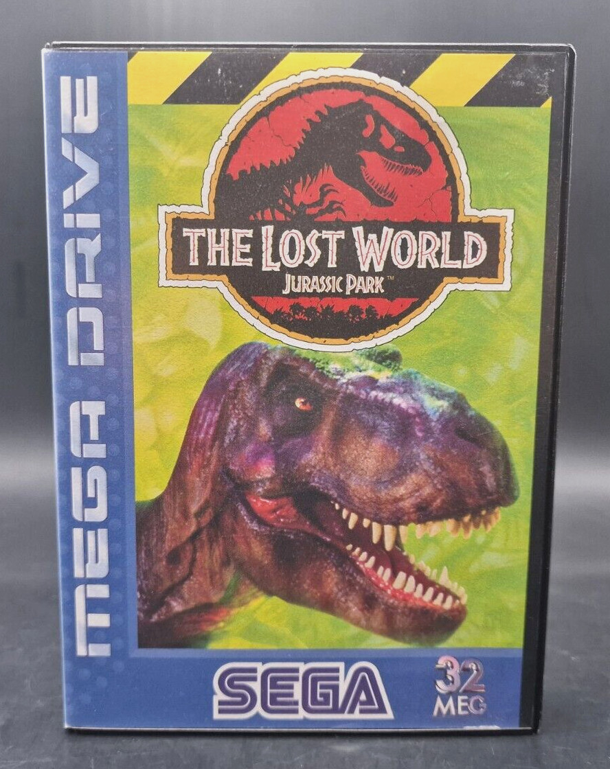 Jeu Jurassic Park Sur Megadrive (Sega Genesis) - Version PAL Avec Boîte - Bon état