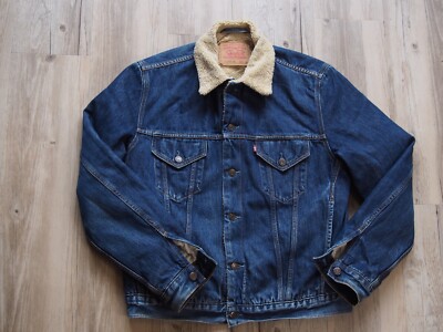 VINTAGE LEVIS TYPE 3 SHERPA TRUCKER JACKET GR. L (XL) 90ER/ 00ER JAHRE Y2K 03