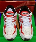Hs Performer Cricket Footwear 'Shoes' Rubber Studded Red & White / U.S. Size 6.5