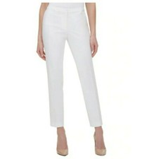 Tommy Hilfiger Women's Radcliffe Pant Color Ivy Sz. 6 Flat Front Slim Ankle leg