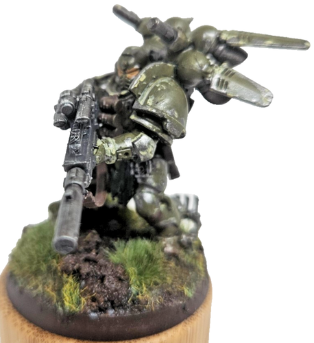Warhammer 40k Space Marines Captain Lieutenant Phobos Raptors Painted GW 40 k - Picture 7 of 8