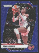 2024 Panini Prizm WNBA #136 Temi Fagbenle Blue Velocity Prizms