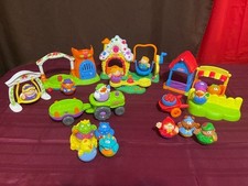 Weebles Wobbles Playskool Hasbro Lot of Complete Sets and Bonus Figures