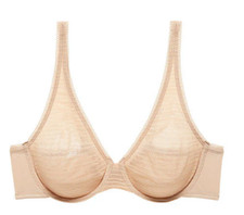 Natori 34D Revive Full Fit Unlined Balconette Bra NWOT 734304 Cafe