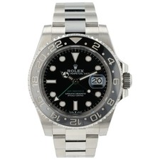 Rolex GMT Master II Black Dial Stainless Steel 40mm Automatic Men’s 126710GRNR