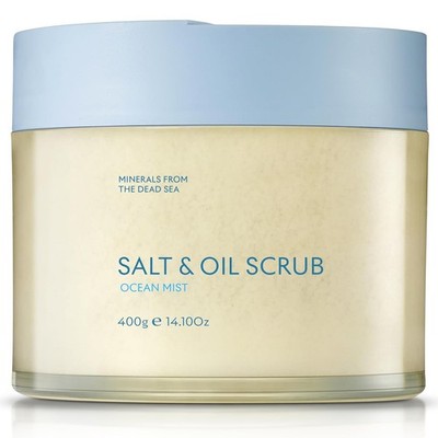 SEACRET Minerals Body Scrub, Salt & Oil Exfoliating Body Scrub with Dead Sea Min