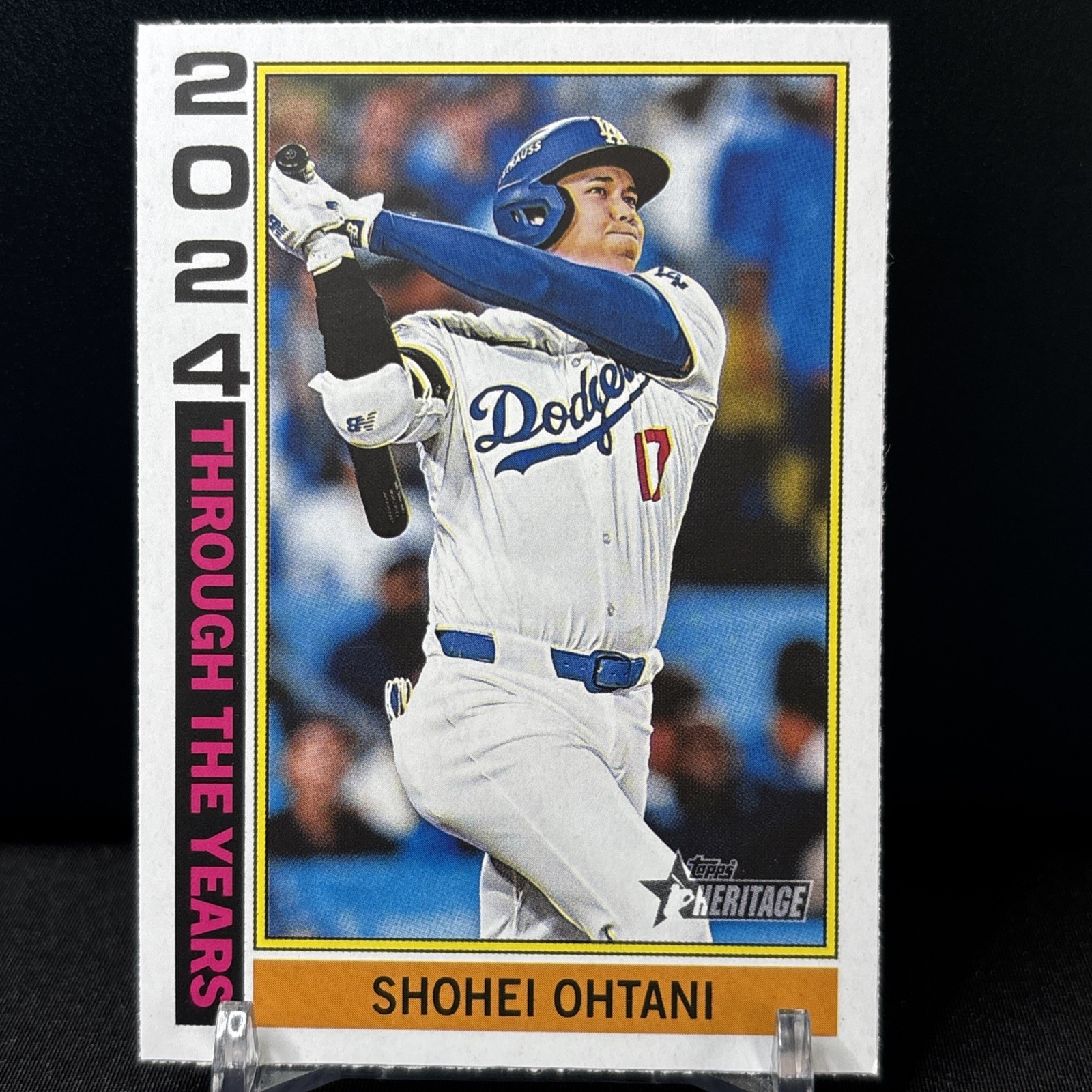 2025 Topps Heritage Shohei Ohtani Through the Years #TTY-25