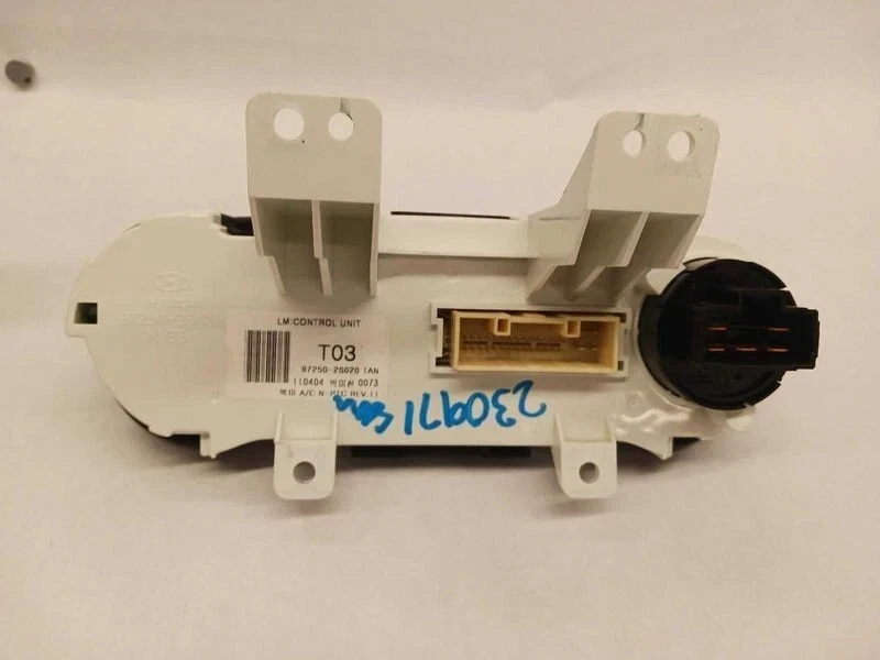 2010-13 Hyundai Tucson Manual Temperature Control AC Heater Unit OEM Foto 4 de 4