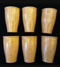 MCM Russel Wright Residential Vintage CONFETTI Melmac Tumblers X 6
