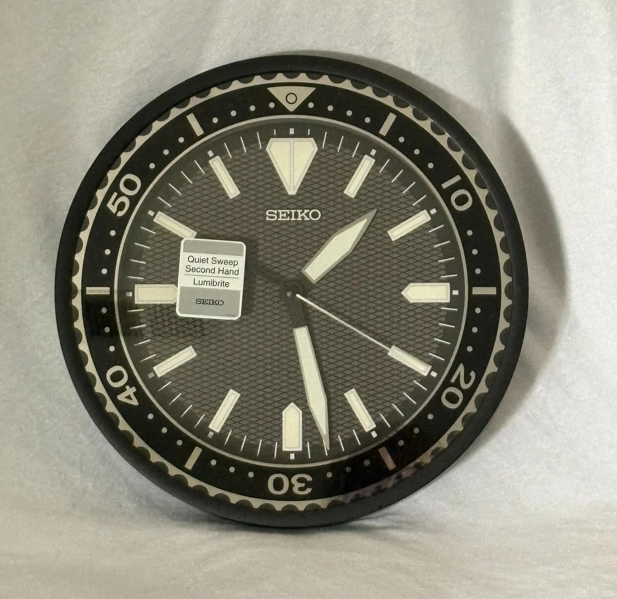 Seiko Black Wall Clocks for sale | eBay