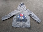 4-5 años Asda gris cremallera tractor agrícola sudadera con capucha usada en excelente estado