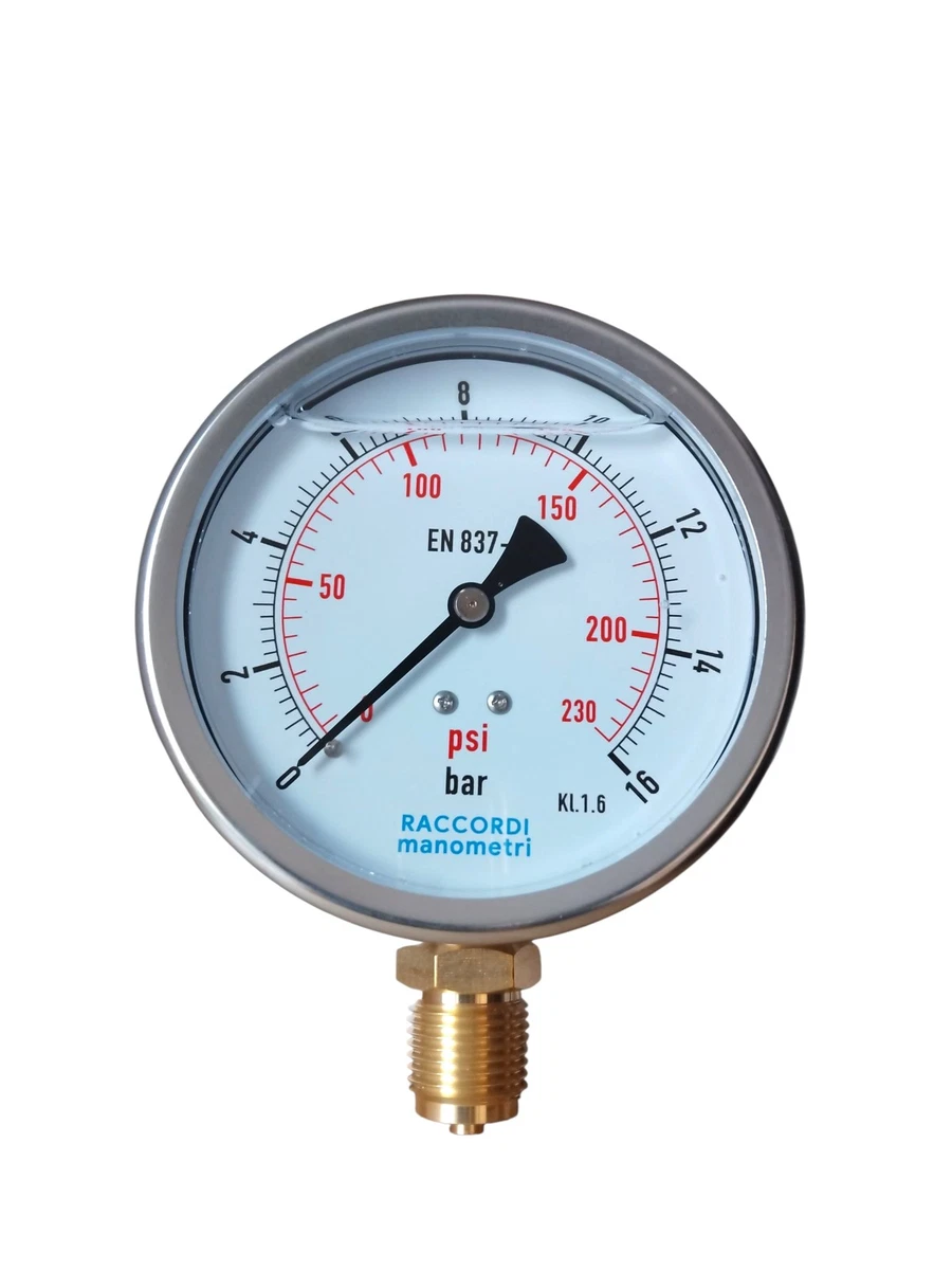 Cadran 0/1000 psi manomètre de pression hydraulique 2.5 pouces pour compresseur d'air Cadran 0/1000 psi manomètre de pression hydraulique 2.5 pouces pour compresseur d'air