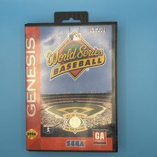 World Series Baseball (Sega Genesis) 1994 Instructions Included 