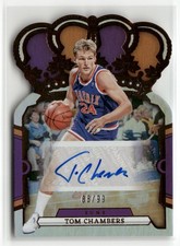 2023-24 Panini Crown Royale #CA-CHA Tom Chambers Crown Autographs #/99 ??072