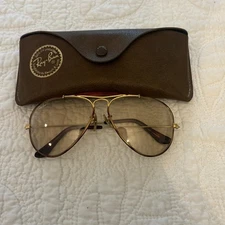 VTG Ray-Ban Tortuga 1960s Outdoorsman L1704 Changeable Lens Sunglasses OEM Case