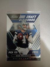 2022 Panini Absolute - Draft Diamonds Dak Prescott #DD-2 (AJ)