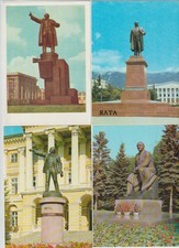 4 Postcard Lenin: Monuments in the USSR 1959-81