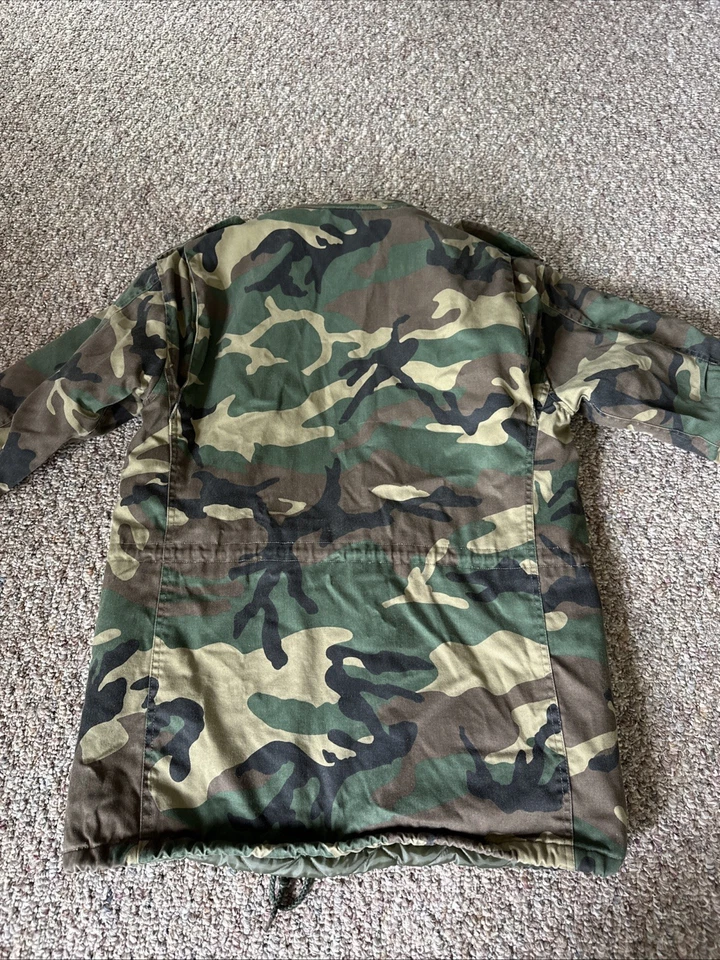 Rothco Field Jacket and Liner, Coat Uniform Army Camo (X-Large?) See Measurement - Image 4 of 4