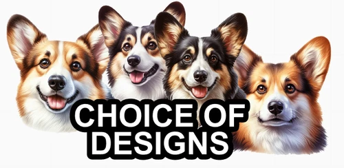 Cardigan Welsh Corgi Self Adhesive Dog Sticker