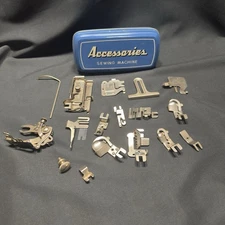 Vintage Lot Of Singer & Greist Sewing Machine Parts & Miscellaneous Things !