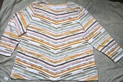 Southern Lady  Women Plus 3X  Tunic Top Shirt LS