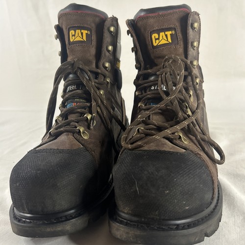 CAT Freezeflame Bagger Herren Stahlkappe Wasserdicht Arbeitsstiefel Gr. 10,5 - P90158 - Bild 10 von 12