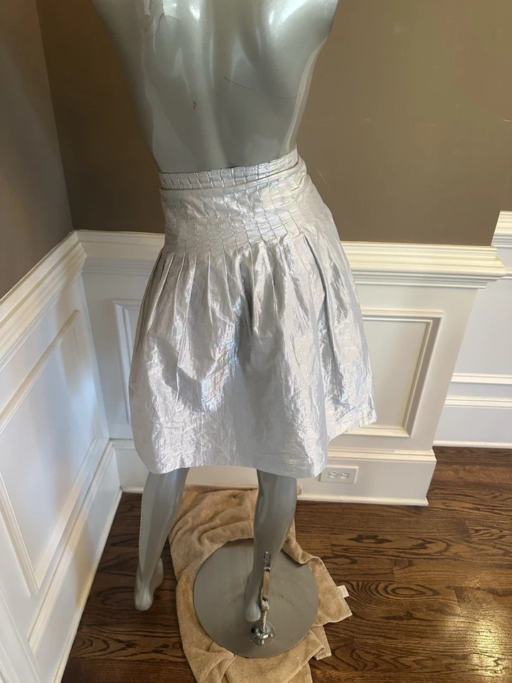 Moschino Falda Astilla Metálica Barata Y Elegante Talla 12 Foto 4 de 4