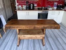 Decorative Railway Sleeper Table – Solid Wood Statement Furniture