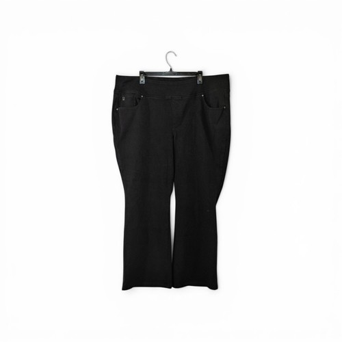 Believe in Your Own Beauty Belle Kim Gravel Straight Leg Pull On Jeans 26WP