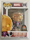 FUNKO POP MARVEL 518 COSMIC GHOST RIDER FIGURE with PROTECTOR L.A. COMIC CON
