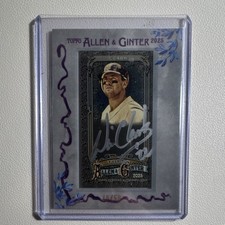 Topps Allen & Ginter 2025 Will Clark Framed Mini Auto /50 Giants MLB